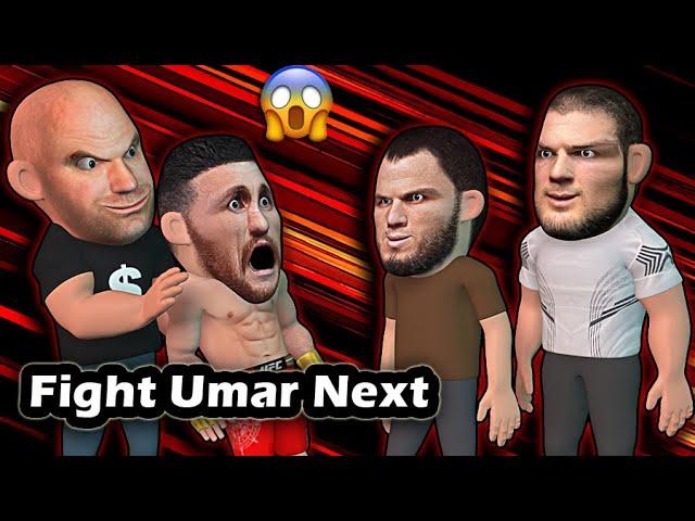 Khabib & Dana forcing Merab to fight Umar