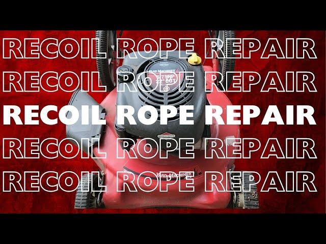 MTD - Yard Machine - Briggs and Stratton Recoil Rope Repair