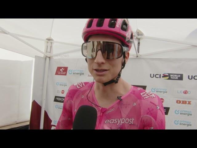 Neilson Powless - Interview at the start - Stage 4 - Tour de Suisse 2025