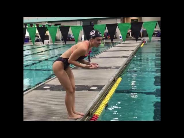 Katie Meili on her Breaststroke Pull