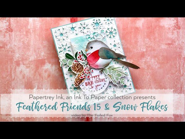 Feathered Friends 15 & Snow Flakes