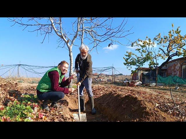 Yükseltilmiş SEBZE YATAĞI Nasıl yapılır/ Verimsiz toprağımızı NASIL güçlendiriyoruz/KÖYDE YAŞAM