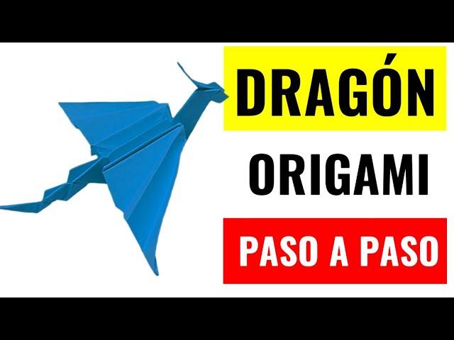 DRAGÓN ORIGAMI tutorial paso a paso