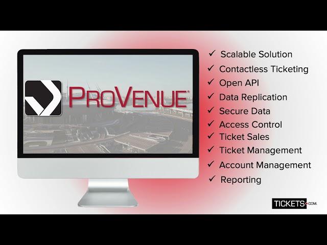 ProVenue Ticketing Platform Powered by Tickets.com