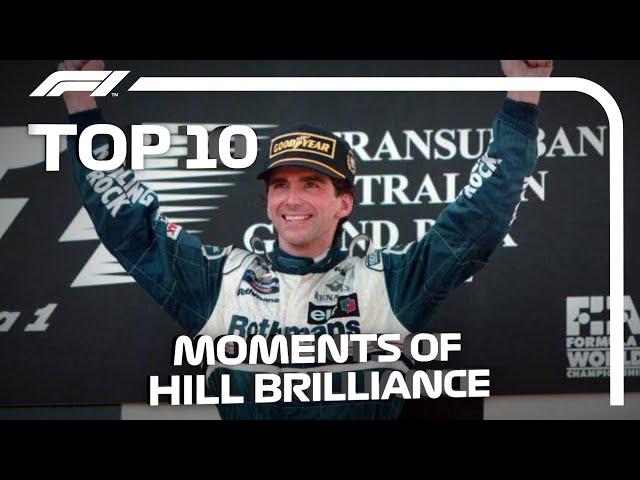 Top 10 Moments of Damon Hill Brilliance In F1