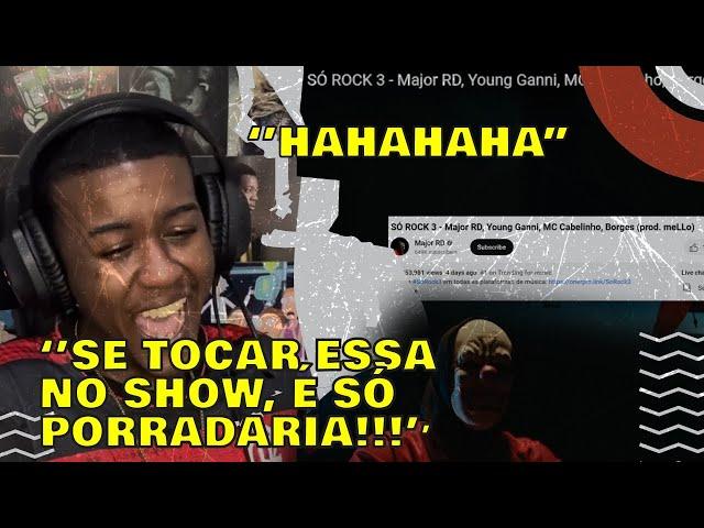 Jhony REACT - SÓ ROCK 3 - Major RD, Young Ganni, Mc Cabelinho e Borges ( Prod. Mello )