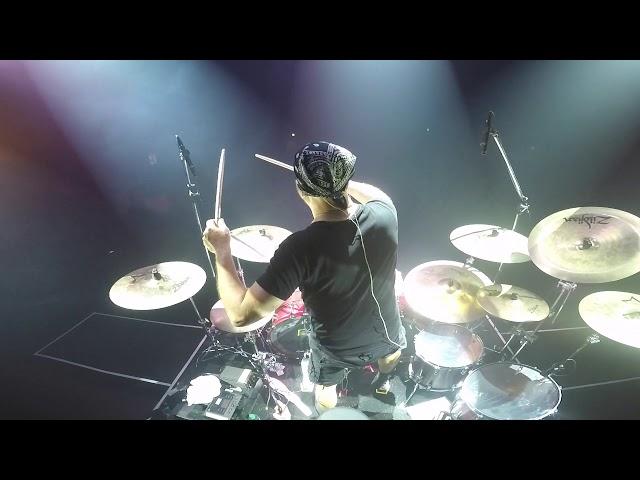 Rhapsody Reunion - Alex Holzwarth Drum Solo Drum Cam Tokyo 2017