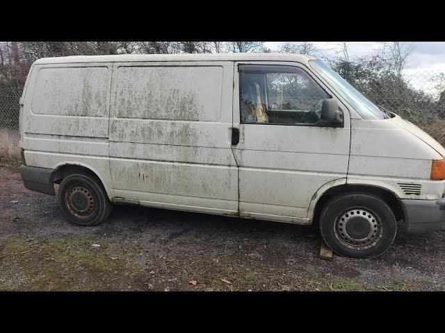 bank holiday spring clean and transporter t4 will it start after 7 years