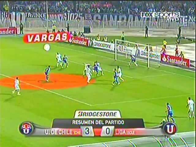 Copa Sudamericana: Universidad de Chile 3-0 Liga de Quito. (Tomado de Fox Sports)