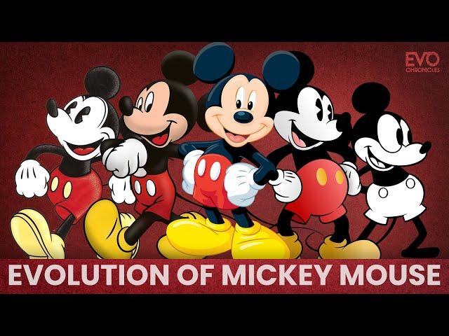 Evolution of Mickey Mouse (1928-2022)