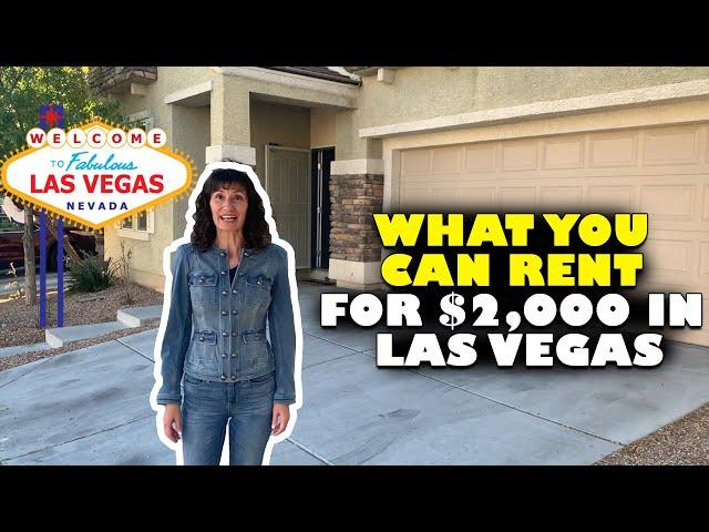 What You Can Rent for $2,000 in Las Vegas.  Las Vegas Rental Market