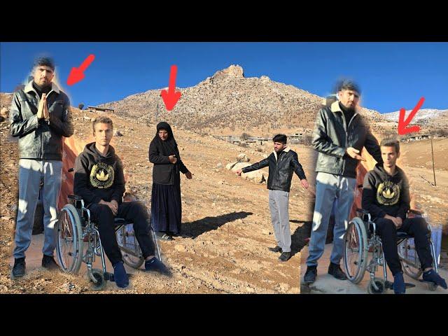 Mahdi's sacrifice and efforts in the path of buying land for his mother