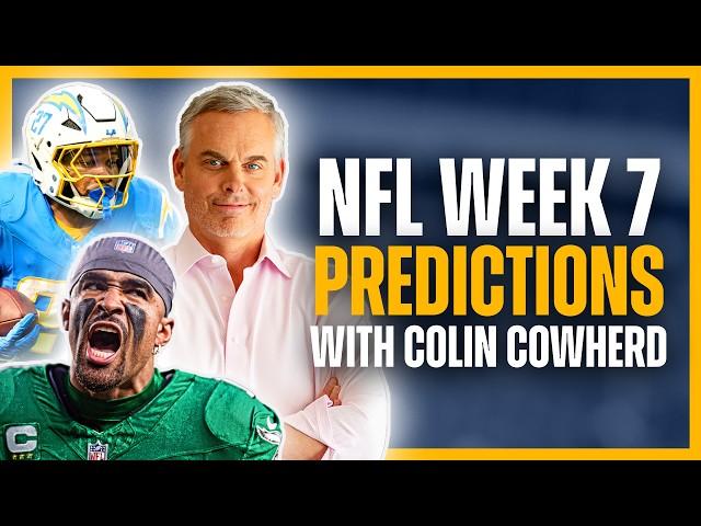 Colin Cowherd's NFL Week 7 Predictions | Picks for the Packers, Bills & More! (2024)