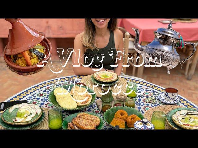 MOROCCO VLOG | exploring medina of marrakech, perfect dreamy riad, essaouira fishing port