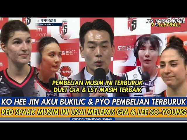 KO HEE JIN AKUI BUKILIC & PYO PEMBELIAN TERBURUK RED SPARK MUSIM INI USAI MELEPAS GIA & LE SO-YOUNG?