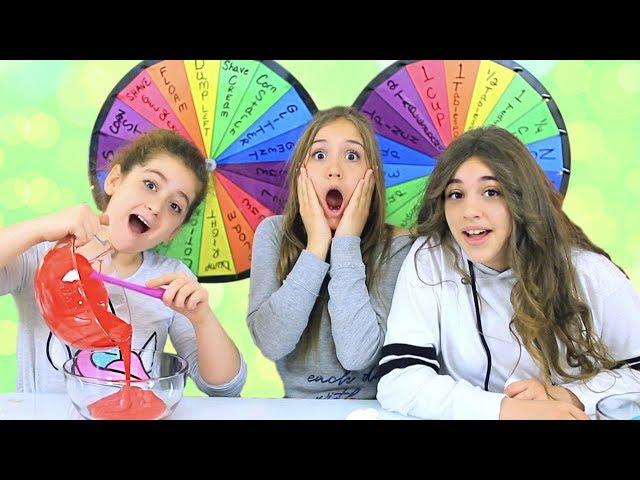 DUMP IT Slime Challenge with 2 Mystery Wheels!