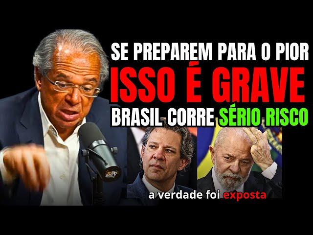 PAULO GUEDES EXPÕE SITUAÇÃO GRAVE DO BRASIL E COMO ISSSO AFETA  ECONOMIA | PAULO GUEDES