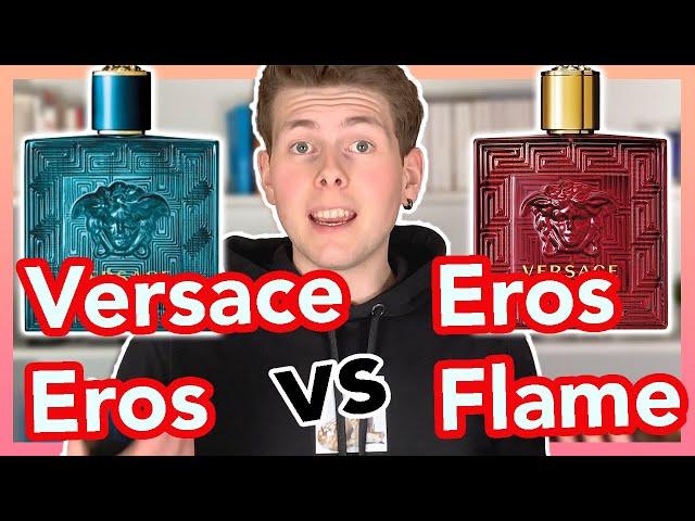 Versace EROS vs EROS FLAME | BESTE für Komplimente? | Review