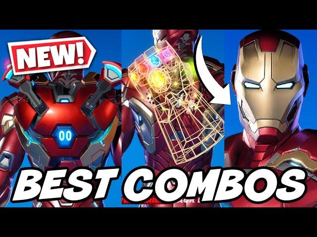 BEST COMBOS FOR *NEW* IRON MAN MK 45 SKIN! - Fortnite