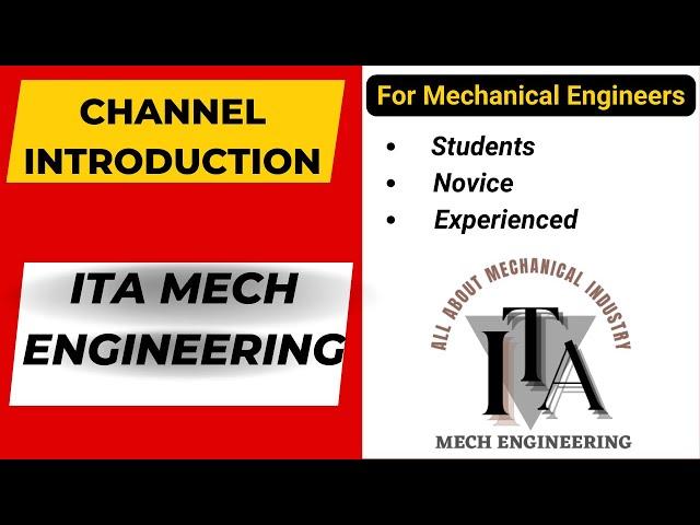 Channel Intro | Mechanical Industry I Mechanical engineering