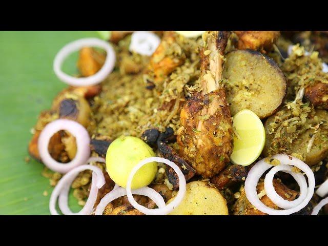 Chicken Bhujing Recipe - Popular Street Food of Mumbai -  The Bombay Chef – Varun's Getaway