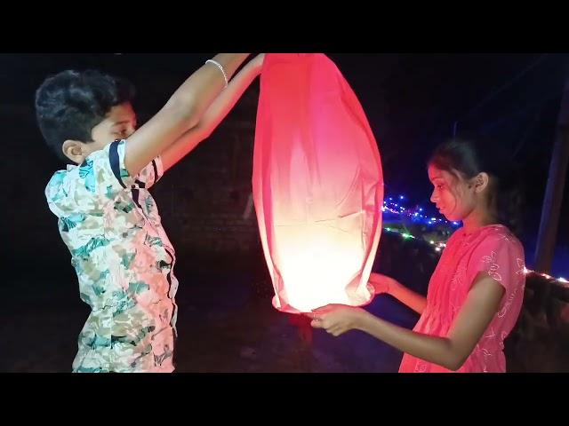 Flying Sky lantern launcher | Paper sky lantern