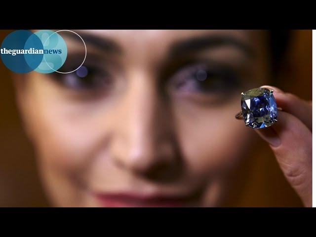 Rare Blue Moon diamond fetches record $48m