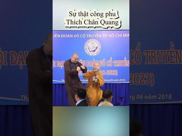 Xôn xao võ công Thích Chân Quang