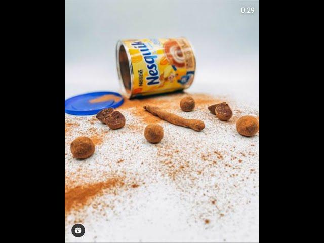 BOMBONES DE NESQUIK CON 2 INGREDIENTES