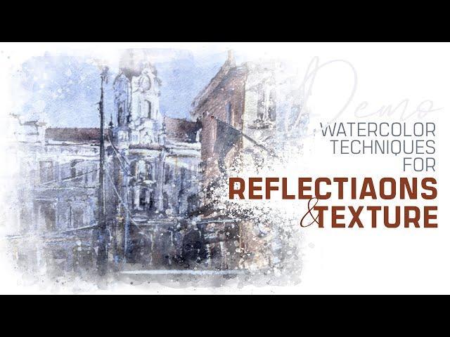 Watch This European historic house in Chernivtsi Come to Life in Watercolor!