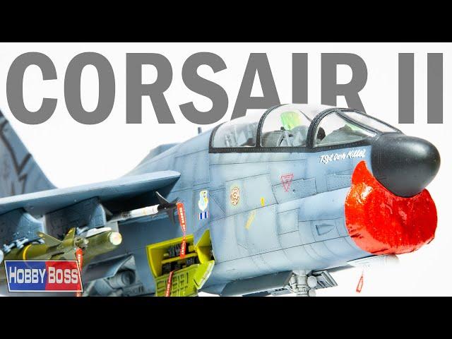 HobbyBoss 1:48 A7-K Corsair II | Full Build | HD