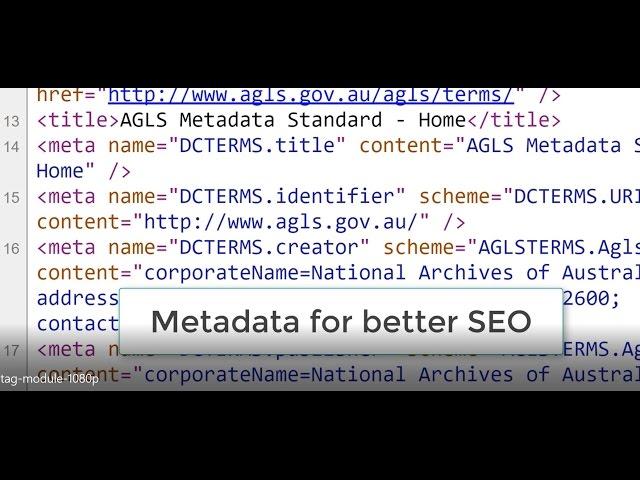 Drupal 8 SEO - Metatag module