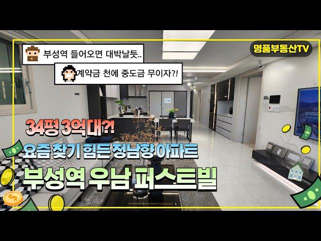 초학세권! 성성호수공원까지 품은 실거주 최적의 아파트를 소개합니다 - 부성역 우남퍼스트빌