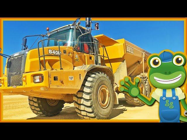 Dump Trucks For Children | Gecko's Real Vehicles