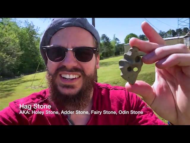 Types of Hag Stone "Holey Stone" Rough Natural  Specimen and Pendants CosmicCuts.com Protects Babies