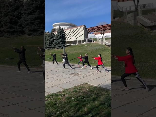 Тайцзи или цигун "кулак воды" #цигун #тайцзи #ушу #кунгфу #qigong #taiji #taijiquan #taichichuan #