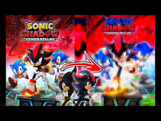 I MOVIEFIED the SONIC x SHADOW GENERATIONS Box Art!!