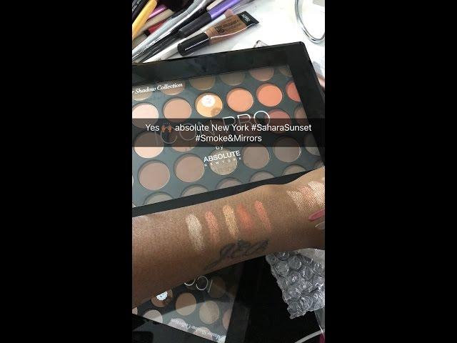 Swatching Absolute New York