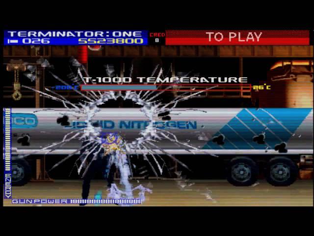 Terminator 2 ARCADE (PART-3) Cyberdyne, Escape, Steel Mill (endgame), MAME