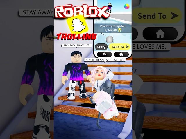ROBLOX SNAPCHAT TROLLING || PART 166 #funny #roblox #robloxedit #memes #fyp #viralshorts