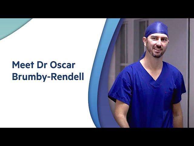 Meet Dr Oscar Brumby-Rendell