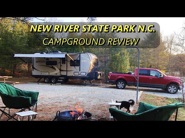 New River State Park Campground Review / North Carolina Mountain Town RV Camping