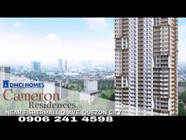 Condominium | Cameron Residences Condo in Roosevelt Ave Quezon City near Fisher Mall by DMCI Homes