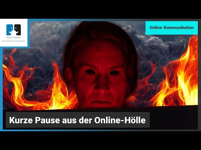 Kurze Pause aus der Online-Hölle