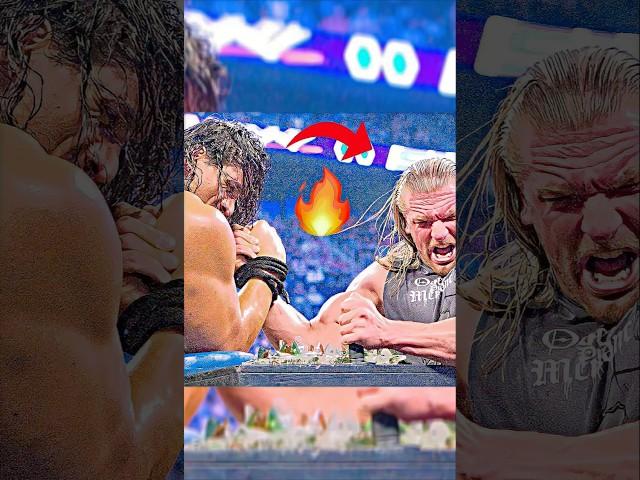 Great Khali  Destroyed Triple H at Arm Wrestling |  Arm Wrestling Gone Wrong  #edit