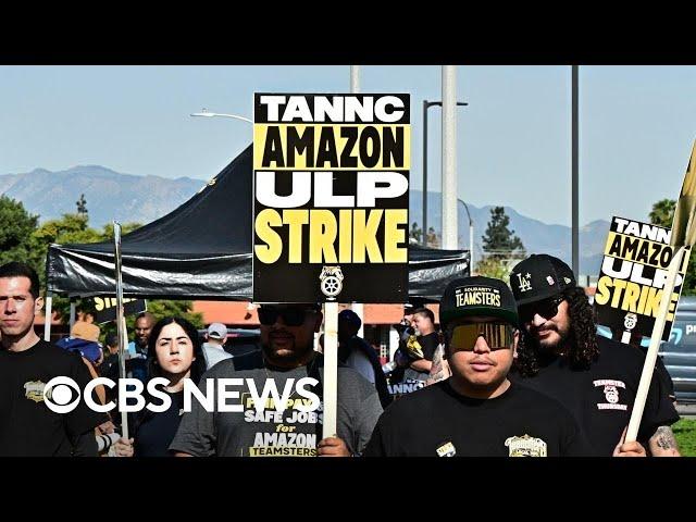 What to know about the Teamsters' strike against Amazon