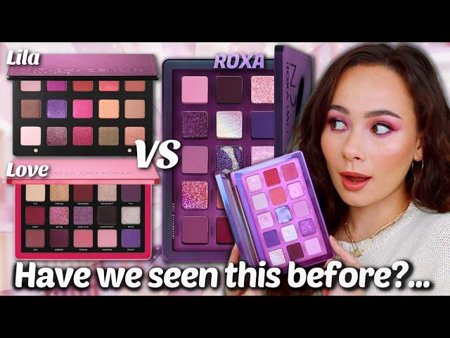 NATASHA DENONA ROXA PALETTE!! SWATCHES, COMPARISONS & 2 LOOKS