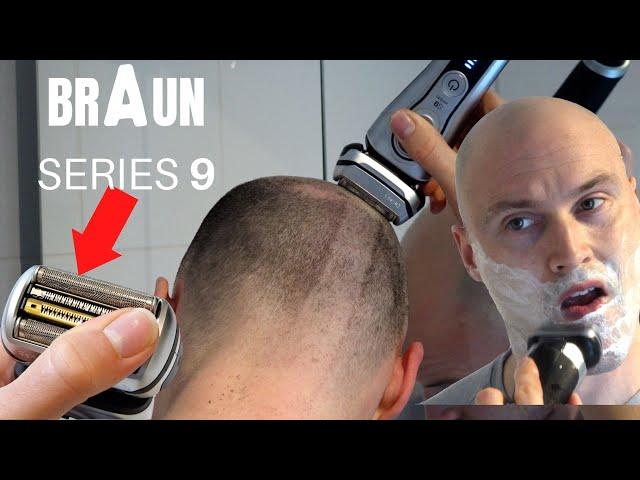 BRAUN SERIES 9 - BEST SHAVER? FULL REVIEW UNBOXING AND HEAD SHAVE