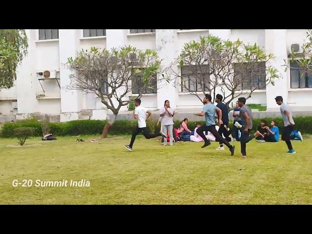 Running Games / G20 Summit India / Running Race Game at Aryavart Institute Lucknow