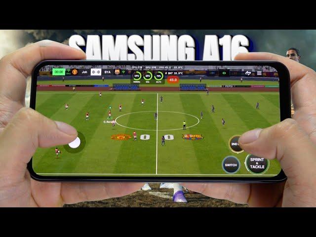 Samsung Galaxy A16 test game EA SPORTS FC MOBILE 24 | Helio G99